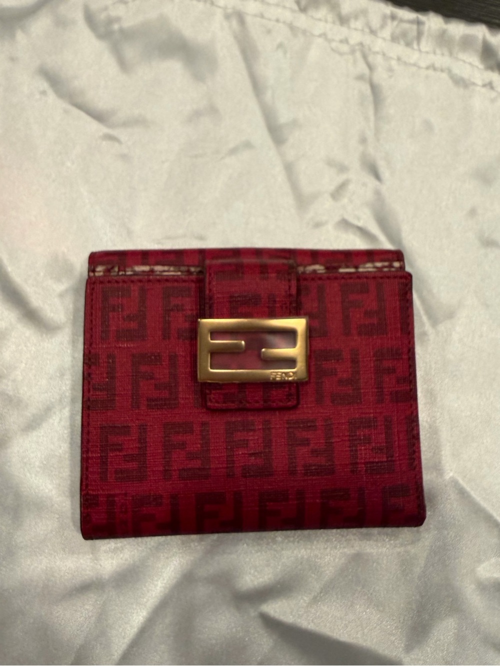 FENDI Compact Wallet Zucchino Monogram - Picture 11 of 14